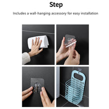 Wall Hanging Laundry Basket Clothes Hanger Dirty Hamper Clothes Storage Hook Clothes Rails for Laundry Washing Machine Bathroom Kids Dirty Clothes Storage Hanger (1 Pc) - dailyneed.life