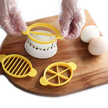 Egg Slicer, 3 in 1 Boiled Egg Slicer, Egg Slicer, Preserved Egg Slicer, Home Restaurant Kitchen Tool (1 Pc) - dailyneed.life
