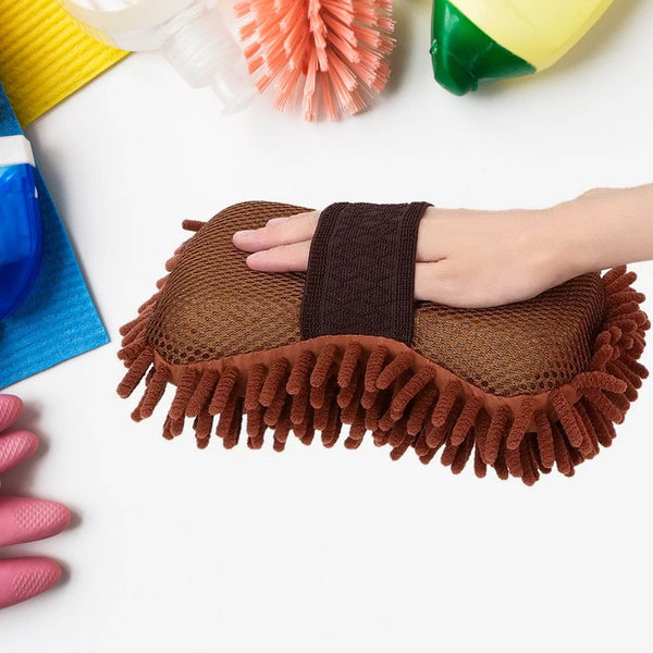 Small Multipurpose Microfiber Duster & Whiteboard Eraser | Washable & Scratch-Free Cleaning Sponge for Classroom, Home, Office & Car - dailyneed.life