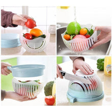 Plastic 60 Seconds Salad Cutter Salad Maker Salad Bow (1 Pc) - dailyneed.life