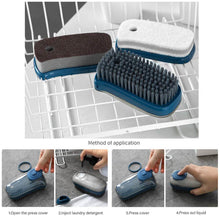 Hydraulic Liquid Detergent Dispensing Cleaning Brush (1 Pc) - dailyneed.life