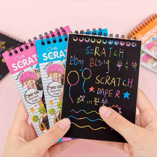 Crafts Rainbow Art Scratch Paper Book (10 Pages, Pack of 1) - dailyneed.life