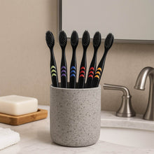 Soft Toothbrush With Plastic Round Box for Men and Women, Kids, Adults Plastic Toothbrush (10 pcs Set) - dailyneed.life