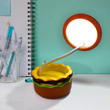 Burger Delight: Folding LED Night Lamp (1 Pc) - dailyneed.life