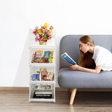 4-Layer Stackable Foldable Storage Organizer Cart for Kitchen, Closet, Bedroom & Bathroom - dailyneed.life