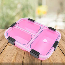 Plastic 3 Compartment Insulated Lunch Box, Lunch Box (1 Pc) - dailyneed.life