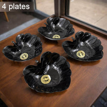 A One Ceramic Tea / cups / Mug Set With Leaf Shape Serving Bowl (8 Pcs set) - dailyneed.life
