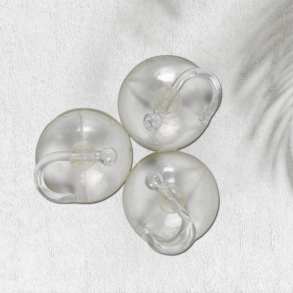 Transparent Rubber Vacuum Hangers for Bathroom, Kitchen, and Wall - dailyneed.life