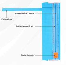Paper Cutter, A5 Mini Paper Cutter, Portable Paper Cutting Machine (1 Pc / Mix Color) - dailyneed.life