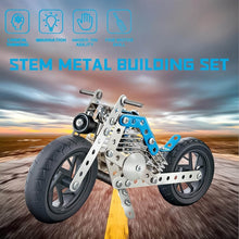 Metal Bike Creative Mechanical Construction Engineering Kit 140 Part of Bike Tool / 1 Set 】 - dailyneed.life