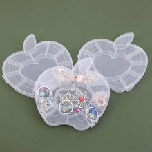 Plastic Apple Shape Jewellery Storage Box (1 Pc) - dailyneed.life