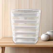 Plastic 6 Layer Wall-Mounted Food Organizer Rack (1 Set) - dailyneed.life