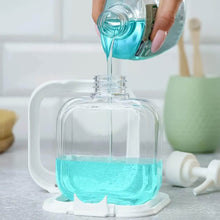 Snap sink Dispenser Plastic Clear Empty Pump Lotion Bottles (1 Set) - dailyneed.life