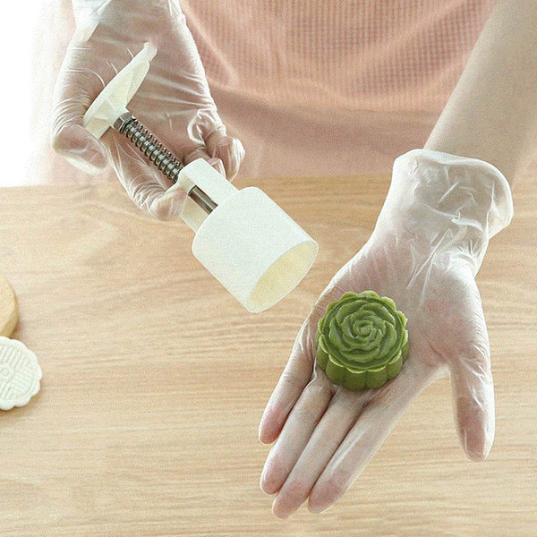 Mooncake Mold with 6 Stamps (1 Set) - dailyneed.life