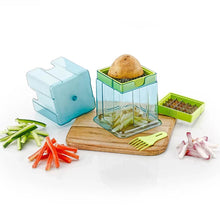 2-in-1 Potato Chipper & Slicer – French Fries Maker with Two-Blade Cutter (1 Pc) - dailyneed.life