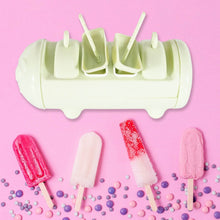 Cartoon Ice Candy Mold – 4-Cup Multicolor Set (1 Pc) - dailyneed.life