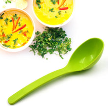 Plastic Spoon Kitchen Multipurpose Serving Ladle for Frying, Serving, Turner, Curry Ladle, Serving Rice, Spoon Used While Eating and Serving Food Stuffs Etc (2 Pcs Set / 10 Inch ) - dailyneed.life