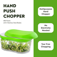 Manual Hand Push Garlic Cutter & Vegetable Chopper (1 pc) - dailyneed.life