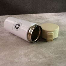 Stainless Steel Vacuum Insulated Coffee Flask with Flip Lock Lid (400ML / 1 Pc) - dailyneed.life
