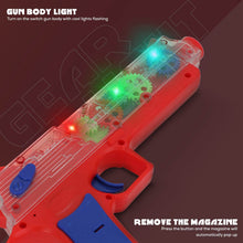Plastic Gear Simulation Laser Toy Gun – 3D Lights, Music & Rotating Gear (1 Pc, 3+ Years) - dailyneed.life
