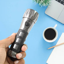 Aluminium Led/Xenon rubber grip Handtourch (3*1.5V AAA batteries / Not Included) - dailyneed.life