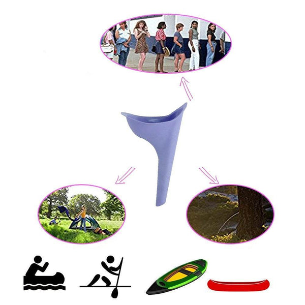 Portable Stand Pee Used for peeing for women both of us, during emergencies and requirements. - dailyneed.life