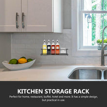 Spice Bottle Storage Rack Hanging Spice Rack Hanging Spice Rack Seasoning Holder Metal Storage Hanging Rack (1 Pc) - dailyneed.life