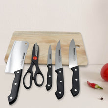 Stainless Steel 6 Piece Kitchen Knife Knives Set For Home Restaurant - dailyneed.life