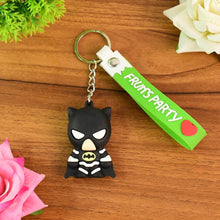 Cute Cartoon Silicone 3D Key Chain with Metal Hook & Strap (Pack of 1) - dailyneed.life