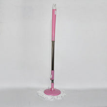Home Cleaning Stainless Steel 360° Rotating Pole - Microfiber Mop with Adjustable Rod Stick Mix Color) - dailyneed.life