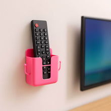Wall Mounted Storage Box / Remote Storage Organizer Case with 2 Side Hanging Hooks (4 Pcs Set) - dailyneed.life