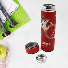 Printed Smart Vacuum Insulated Water Bottle with LED Temperature Display (1 Pc / 500 ML Approx / Multicolor) - dailyneed.life