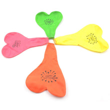 Heart shaped balloons Kinds of Rainbow Party Latex Balloons for Birthday / Anniversary / Valentine's / Wedding / Engagement Party Decoration Multicolor (4 Pcs Set) - dailyneed.life