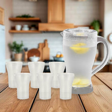 Apex Unbreakable Lemon Jug Set with 6 Glasses – 1200ML Jug + 300ML Glasses Approx - dailyneed.life