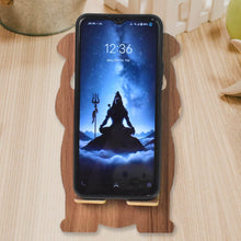 Wooden Cartoon Shape Design Mobile Stand (1 Pc) - dailyneed.life
