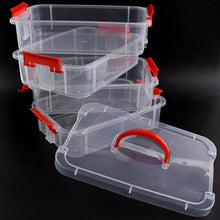 4-Layer Transparent Multipurpose Plastic Storage Box - dailyneed.life