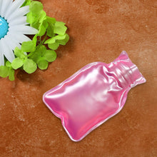 Simple Pink small Hot Water Bag with Cover for Pain Relief, Neck, Shoulder Pain and Hand, Feet Warmer, Menstrual Cramps. - dailyneed.life