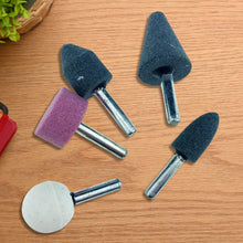 Abrasive Mounted Stone Grinding Wheel Head Grinding Burr Wheel Rotary Tools Set 5 Pcs - dailyneed.life