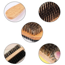 2 in 1 Dual Side Hair Bristle Beard Brush for Men Beard Comb (1 Pc) - dailyneed.life