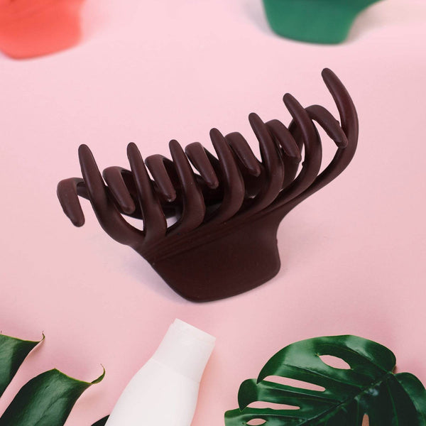 Plastic Hair Clamp Grip, Simple Matte Hair Barrette Clamp (1 Pc) - dailyneed.life