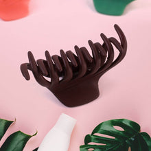 Plastic Hair Clamp Grip, Simple Matte Hair Barrette Clamp (1 Pc) - dailyneed.life