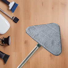 2-in-1 Extendable Triangle Mop – Retractable, 360° Rotating, Telescopic & Reusable Mop Heads (1 Pc) - dailyneed.life