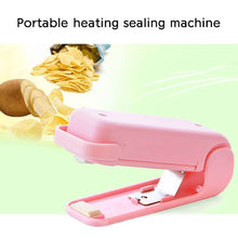 Mini Plastic Bag Sealer – Portable Heat Sealing Machine, Battery Operated (1 Pc / Mix Design) - dailyneed.life