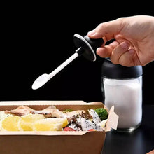 All-in-One Seasoning Jar: Heat-Resistant Glass with Spoon (1 Pc) - dailyneed.life