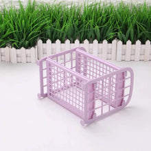 2Layer Foldable Plastic Small Storage Shelf / Rack (1 Pc / Mix Color) - dailyneed.life