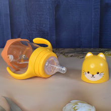 Glass Baby Feeding Bottle with Handles & Straw (300 ML / 1 Pc) - dailyneed.life