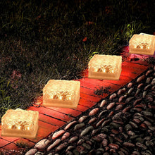 Solar Ice Cube Garden Light for Pathways & Christmas Decor - dailyneed.life