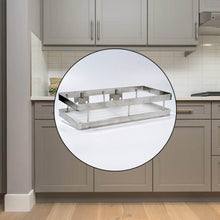 25 cm Metal Space Saving Multi-Purpose rack for Kitchen Storage Organizer Shelf Stand. - dailyneed.life