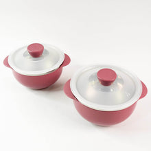 Apex Premium Plastic Serving Bowl Set with Lids (2 Pc) - dailyneed.life