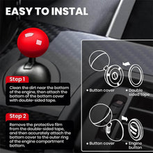 Ball Design Car Push Start Button Rocker / Cover (1 Pc) - dailyneed.life